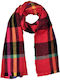 Women's Wool Scarf Red