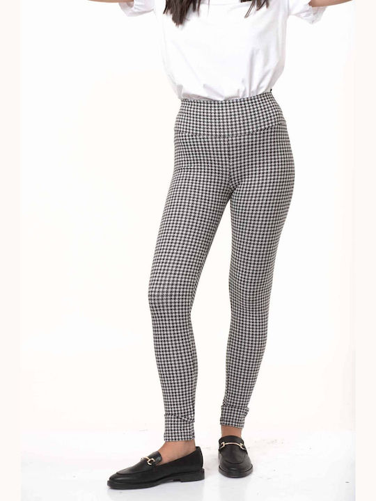 Ad'Oro Frauen Kurze Hosen Leggings Hochgeschnitten Schwarz