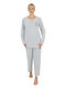 Goodnight Winter Women's Robe Grey