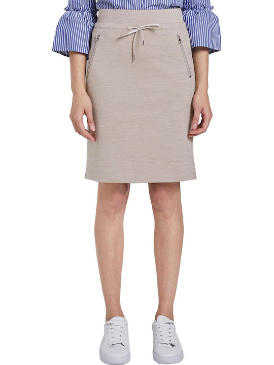 Tom Tailor Sporty Skirt in Beige color