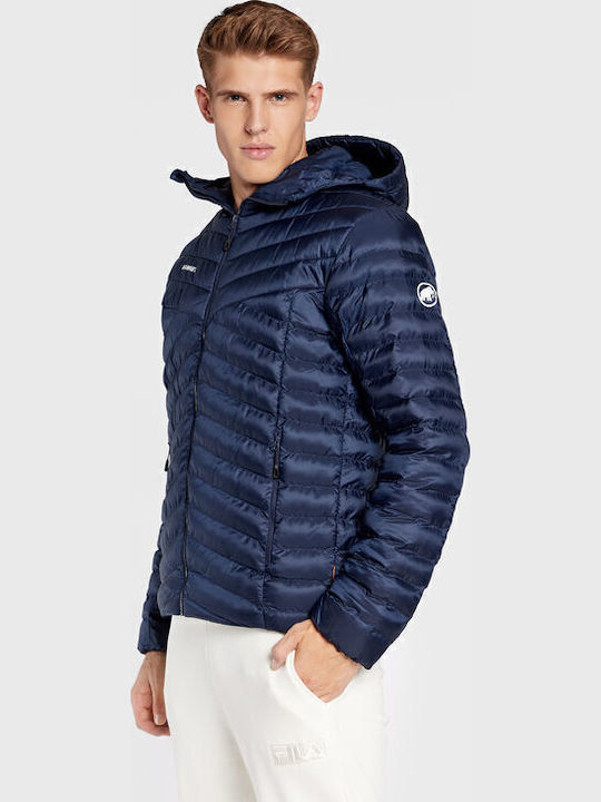 Geacă de iarnă Puffer Albastru închis