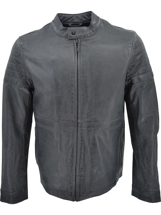 Dermatina 100 Lederjacke Gray