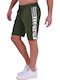 Clever Men's Athletic Shorts Khaki