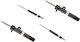 Bilstein Set Shock Absorbers 4pcs for Opel Mokka