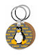 Keychain Linux Wooden