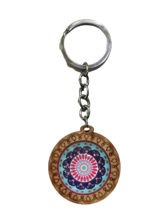 Keychain Lemn