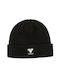 Fallen Footware Insignia Knitted Beanie Cap Black