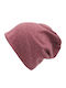 Knitted Beanie Cap Pink