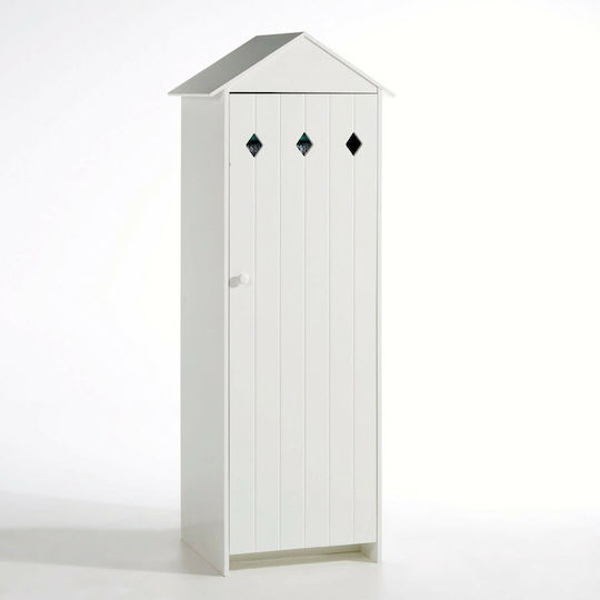 Ușă simplă Dulap de Haine Noa Lacquered MDF 36x50x172cm