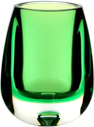 Ready Set Vaze Decorative Din Plastic Verzi Φ10xΥ13cm 4 Bucăți