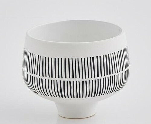 EDG Decorative Vase White 19x19x17cm