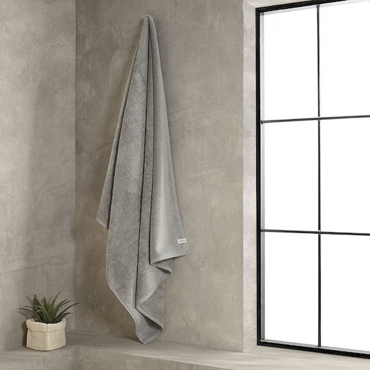 Aigaion Aigaion Body Bath Towel 90x180cm Gray Weight 600gr/m²
