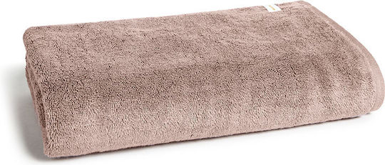 Aigaion Bath Towel 76x147cm Brown Weight 600gr/m²