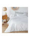 La Redoute Interieurs Sheet Super-Double with Elastic 160x200cm. White