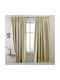 Saray Home Vorhang mit Bleistiftfalten Beige 140x280cm