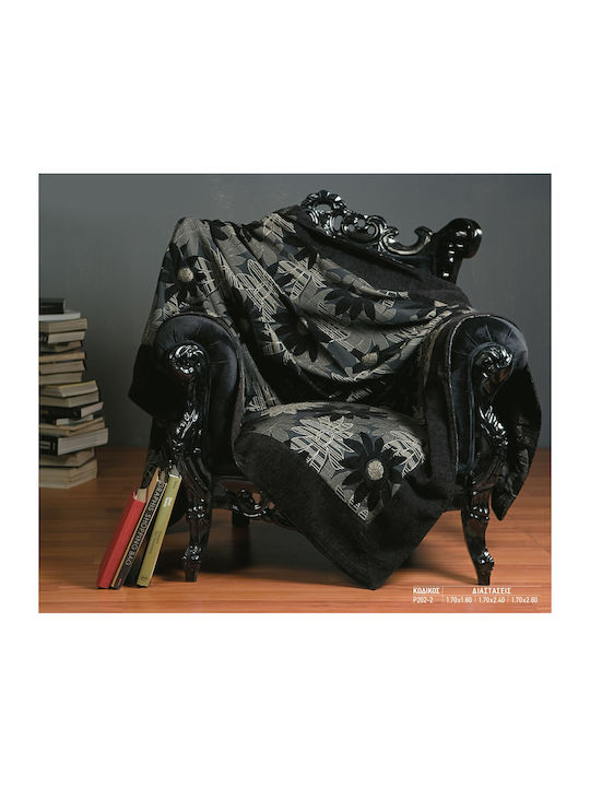 Mattex Bellini Armchair Throw Knitted 170x180cm...