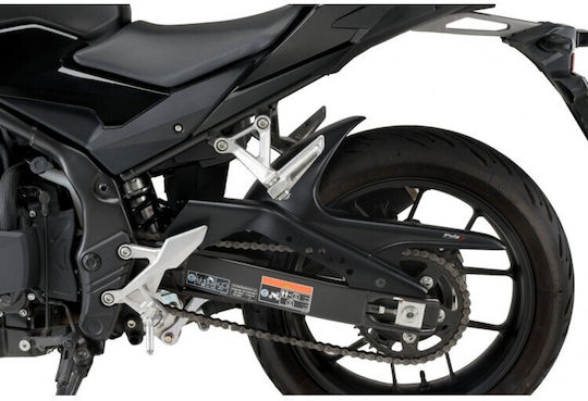 Puig Πίσω Φτερό Πίσω Τροχού Μοτοσυκλέτας για Honda Hornet Μαύρο