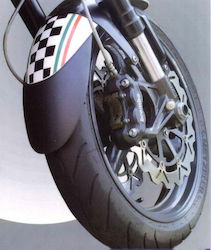 Ermax Front Motorcycle Wheel Mudguard for Honda VFR Black 1pcs