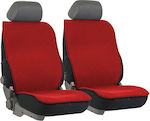 Car Seat Back 2pcs Towel Red