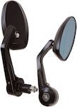 Motorcycle Mirror Universal Black 1pc