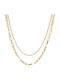 SOFI Chain Neck made of Steel Gold-plated Length 40cm