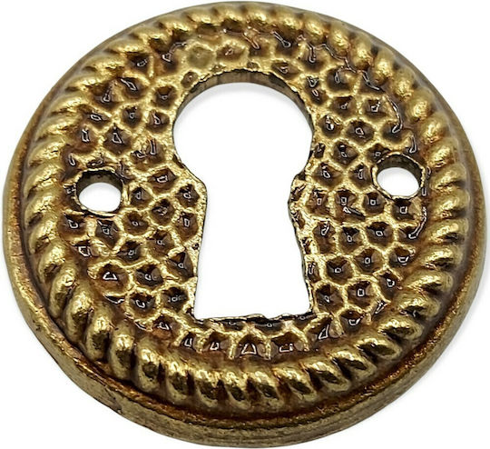 Mestre Rosette - Door Escutcheon Furniture Gold