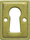 Rosette - Door Escutcheon Furniture Gold