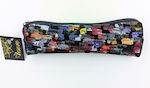 Tesoro Fabric Black Pencil Case with 1 Compartment