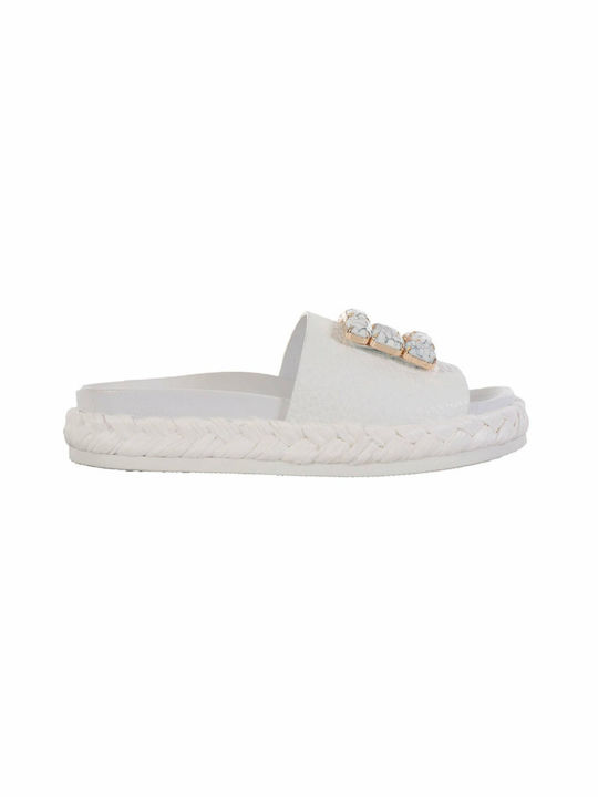 Ras Leather Women's Sandals White