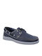 Δερμάτινα Ανδρικά Boat Shoes σε Μπλε Χρώμα