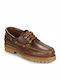Leder Herren Mokassins in Braun Farbe