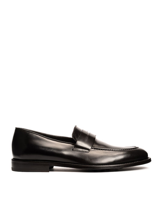 Δερμάτινα Ανδρικά Loafers σε Καφέ Χρώμα