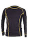 Cerva Herren Thermo Langarmshirt Schwarz