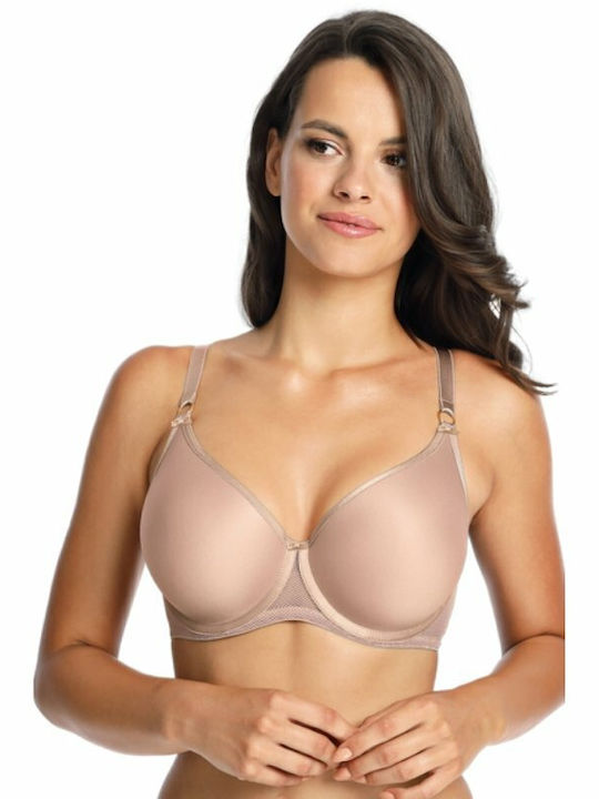 Wonderbra Full Effect W8144 Skin Σουτιέν Push Up με Μπανέλες