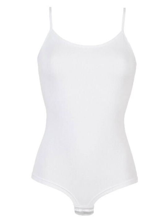 Cotonella Bodysuit pentru femei Alb