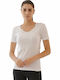Women's Short Sleeve Cotton T-Shirt White