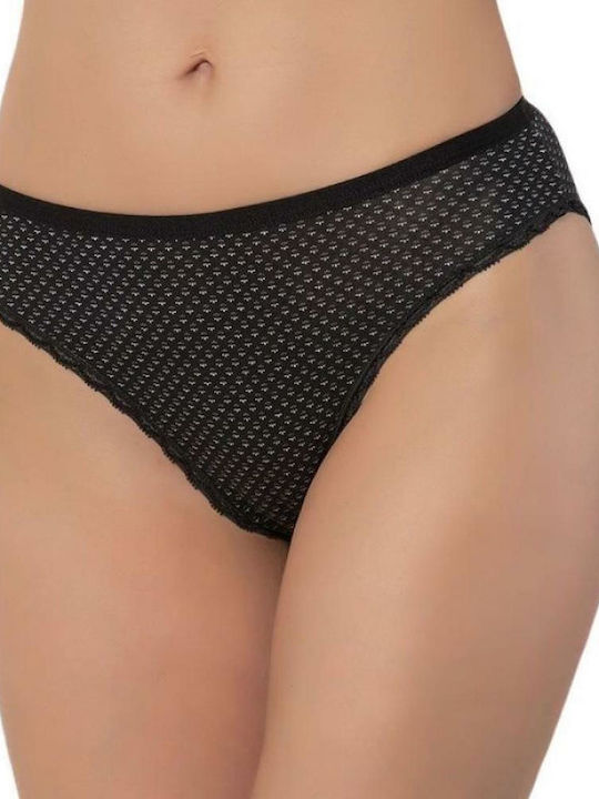 Sexen Bumbac Femeie Alunecare Black