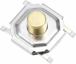 On-Off switch Tact Silver 1pcs