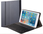 Tab Flip Cover Synthetic Leather with Keyboard English US Black 39633