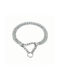 Karlie Hundehalsband aus Kette in Silber Farbe