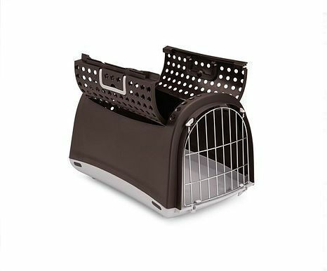 Imac Pet Linus Cabrio Κλουβί Μεταφοράς Σκύλου Καφέ 50x32x34.5cm