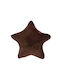 Amo La Casa Amo La Casa Sofa Cushion Furry Brown 40x40cm