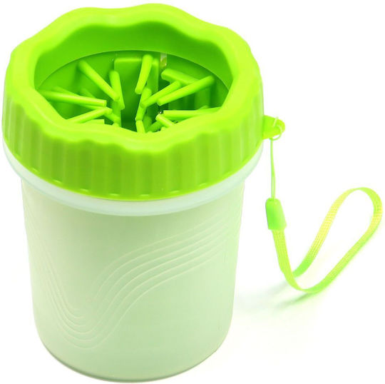 Container for Dog and Cat Foot Cleansing Green 7x7cm