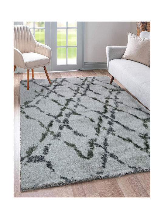 Saray Home Logan Rug Rectangular Shaggy Gray