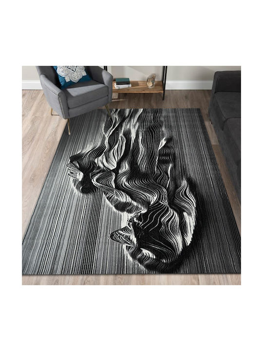 Saray Home Vip Χαλί Ορθογώνιο Μαύρο 200x270cm