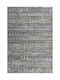 Mystic Kilvana 3614 Modern Cotton Bedroom Rugs Set Gray MYSTICPOL3614SILBEDSET 3pcs