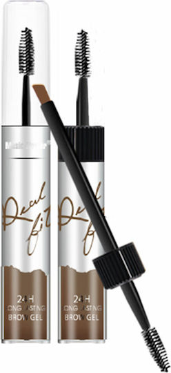 Music Flower Mascara για Φρύδια σε Καστανή Απόχρωση 26gr