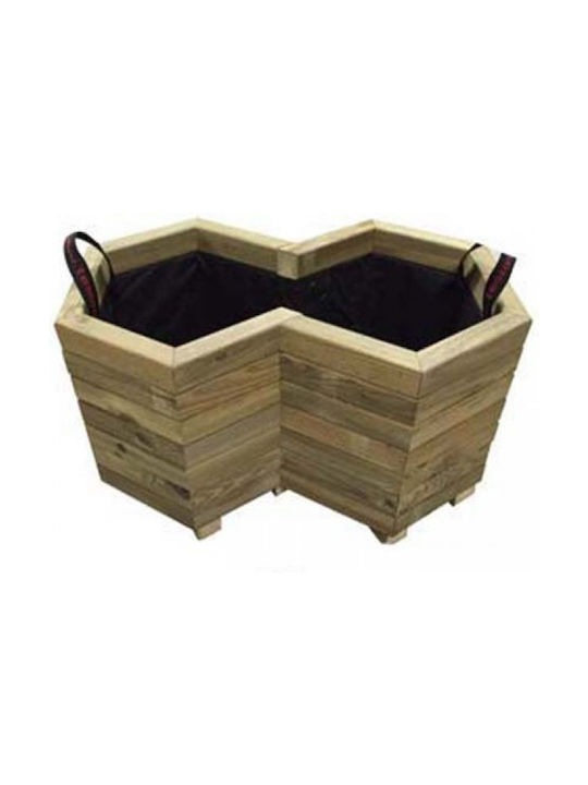 Ghiveci Lemn 86x52x36cm.