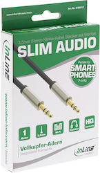 InLine 3.5mm male-3.5mm male 1m S-99211