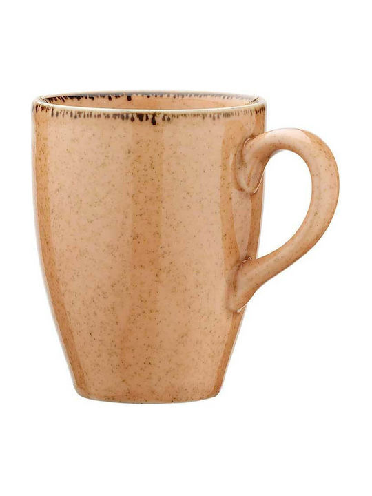 Pearl Lima 350cc Salmon Porcelain Cup Beige 350ml